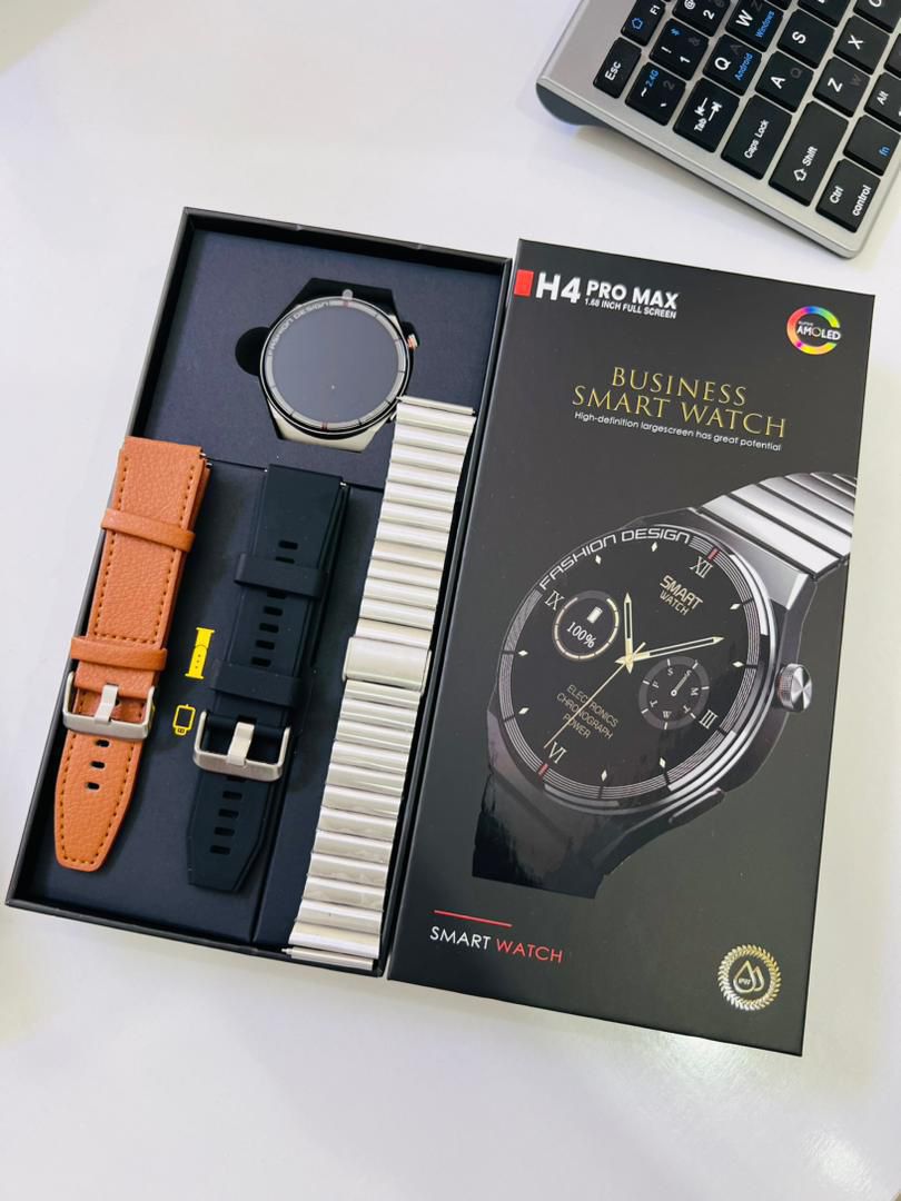 🕰️ 𝗦𝗺𝗮𝗿𝘁𝘄𝗮𝘁𝗰𝗵 𝗛𝟰 𝗣𝗿𝗼 𝗠𝗮𝘅 – 𝗟’é𝗹é𝗴𝗮𝗻𝗰𝗲 𝗮𝘂 𝘀𝗲𝗿𝘃𝗶𝗰𝗲 𝗱𝗲 𝗹𝗮 𝘁𝗲𝗰𝗵𝗻𝗼𝗹𝗼𝗴𝗶𝗲 🖤