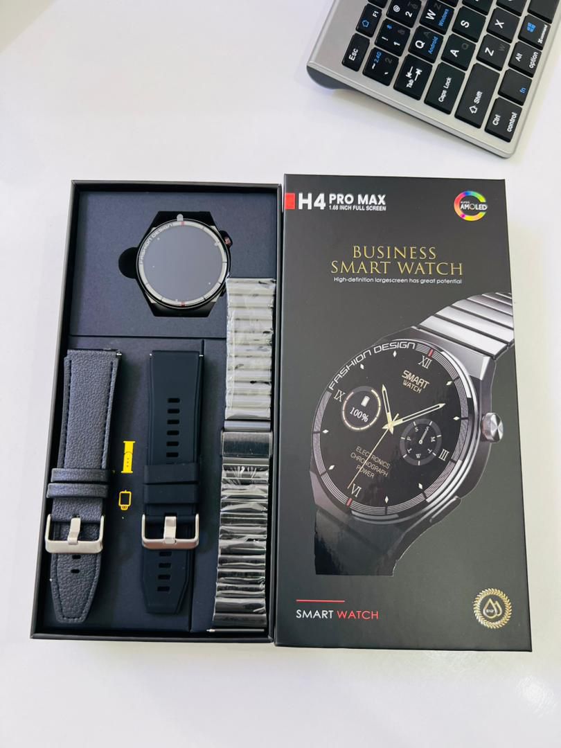 🕰️ 𝗦𝗺𝗮𝗿𝘁𝘄𝗮𝘁𝗰𝗵 𝗛𝟰 𝗣𝗿𝗼 𝗠𝗮𝘅 – 𝗟’é𝗹é𝗴𝗮𝗻𝗰𝗲 𝗮𝘂 𝘀𝗲𝗿𝘃𝗶𝗰𝗲 𝗱𝗲 𝗹𝗮 𝘁𝗲𝗰𝗵𝗻𝗼𝗹𝗼𝗴𝗶𝗲 🖤